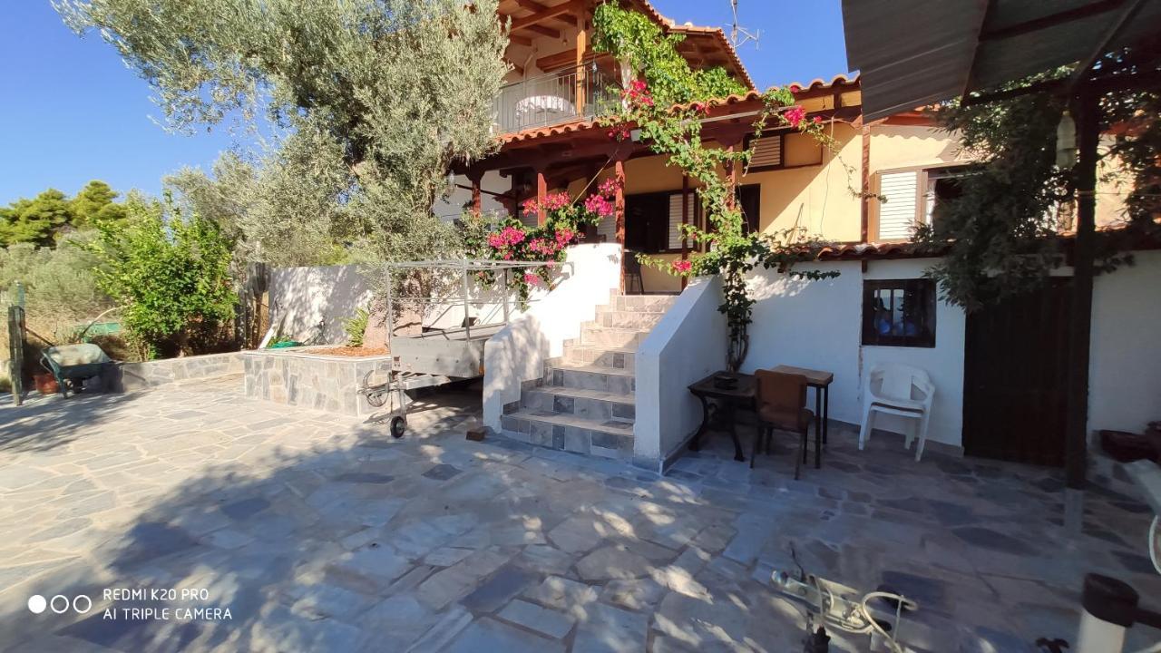 Ferienwohnung Panorama Erétria Exterior foto